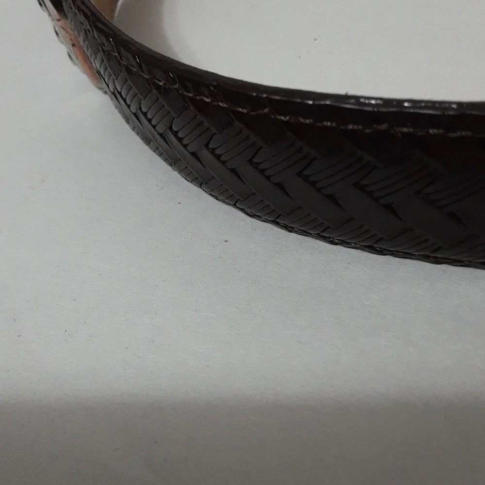 Brighton Women's‎ Leather Textures Detail Belt